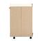 Household Essentials Narrow Collapsible Laundry Hamper with Liner & Lid